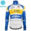 Tenue Maillot M/L + Collant à Bretelles 2018 Sport Vlaanderen-Baloise Hiver Thermal Fleece N001